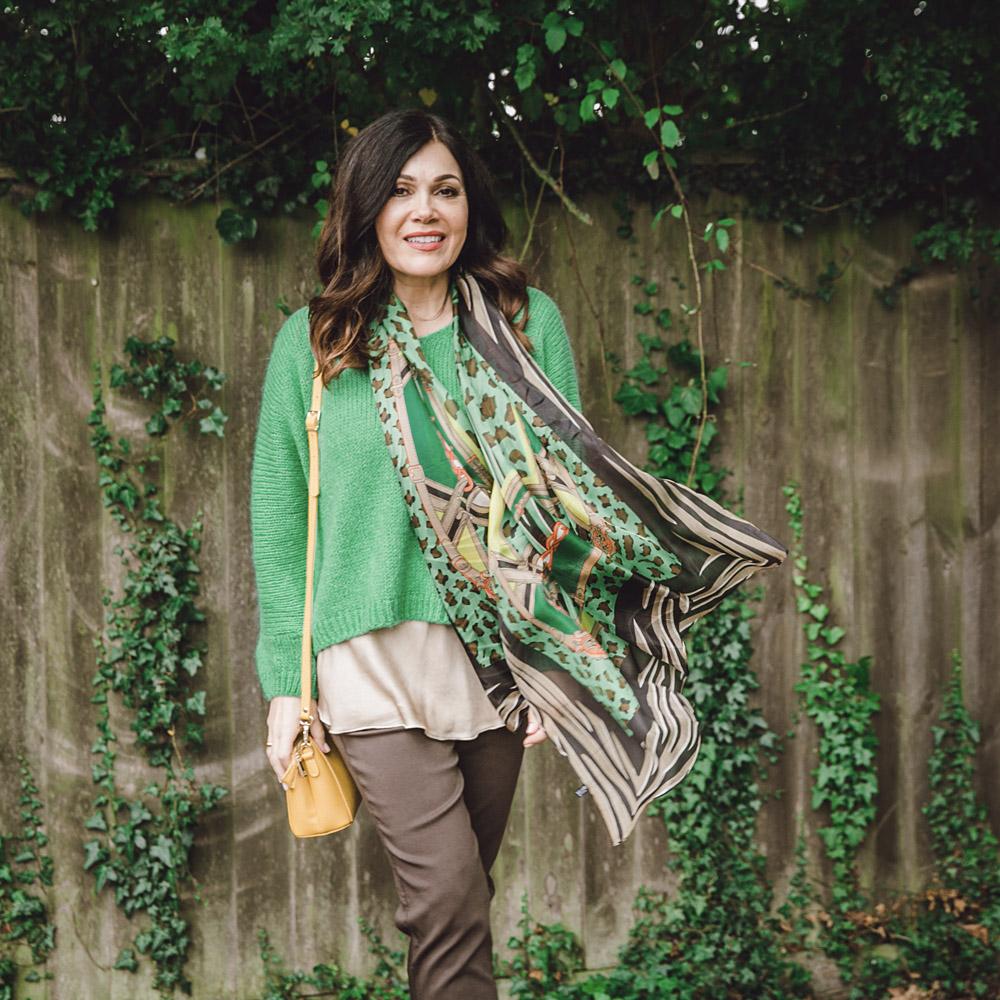Scarves: Large Silk Scarf