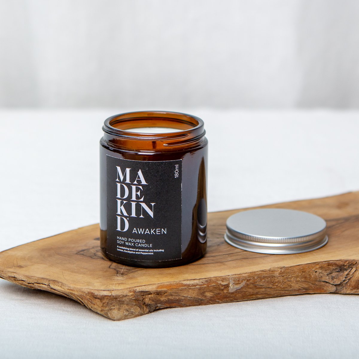 Awaken - Aromatherapy Soy Wax Candles - 180ml - MadeKind