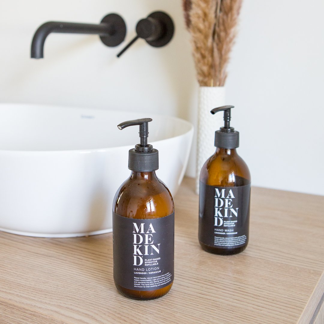 Hand Lotion - Lavender & Geranium - 300ml - by MadeKind