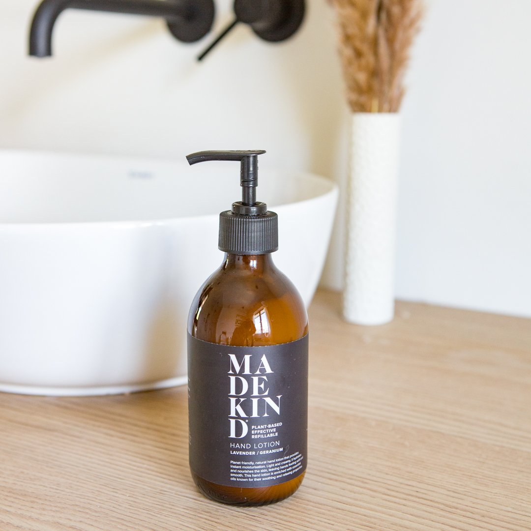 Hand Lotion - Lavender & Geranium - 300ml - by MadeKind