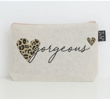 Accessories: Linen Make Up Bags - Small