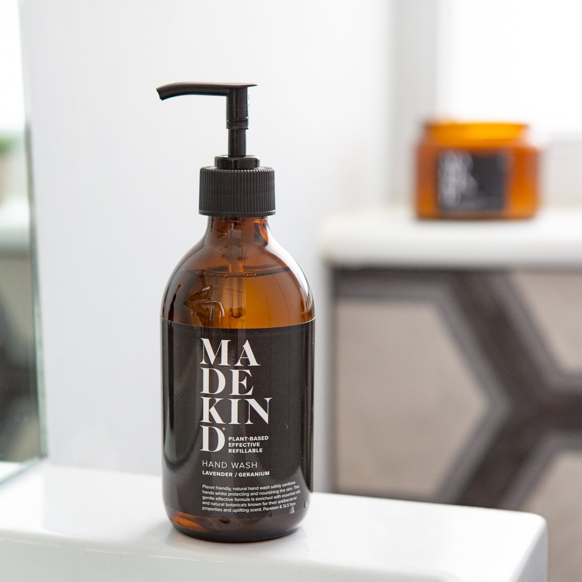 Hand Wash - Lavender & Geranium - 300ml - by MadeKind