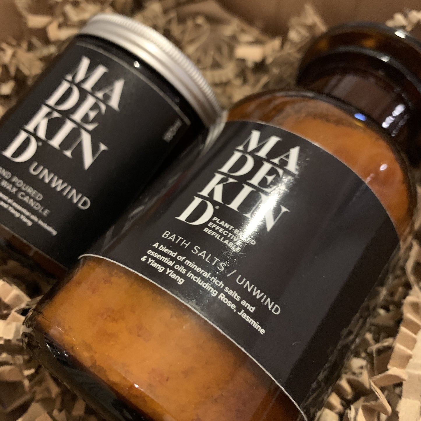 Relax and Unwind Bath Gift Box - by MadeKind