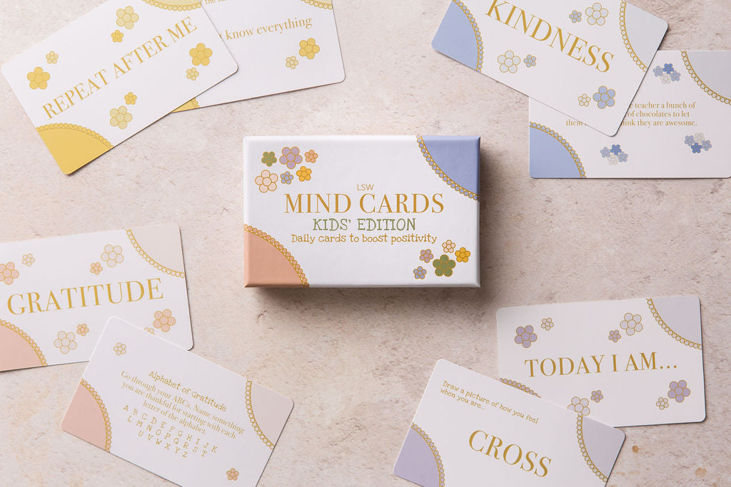 Wellbeing: Mind Cards by LSW: Kids edition - to promote happiness and wellbeing