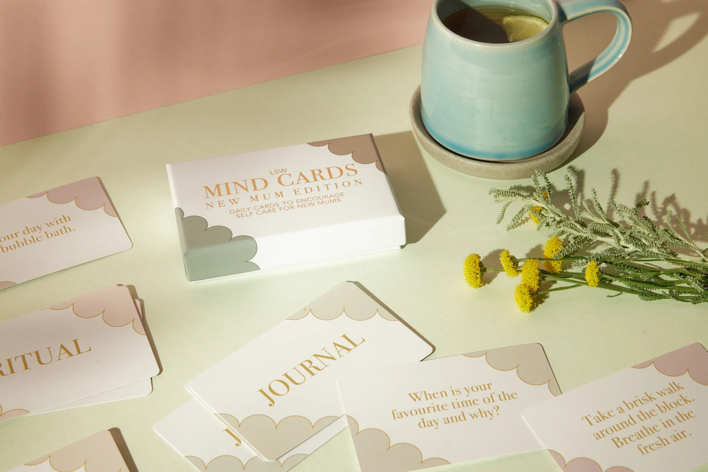 Stationery: LSW New Mum Self Love Mind Cards