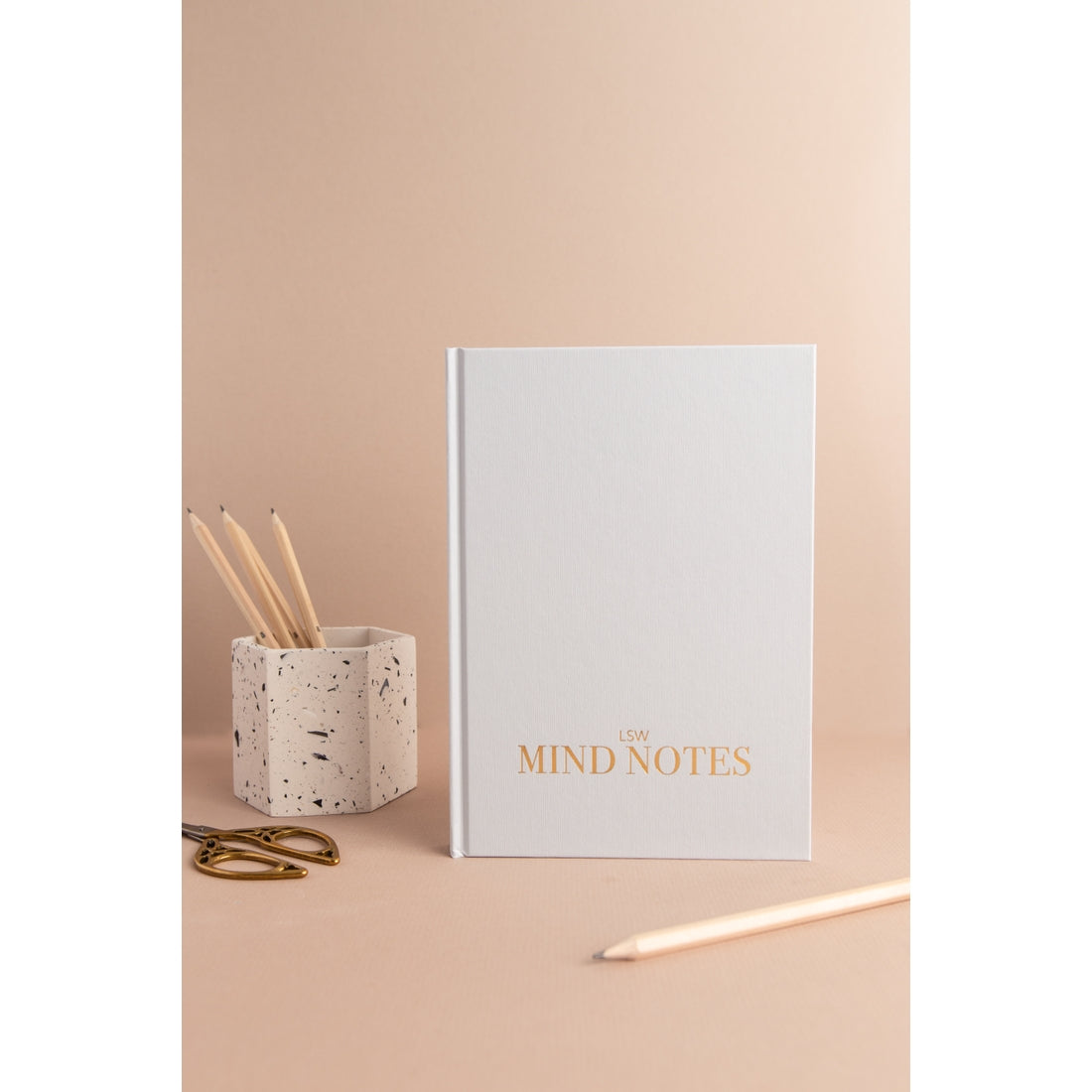 Stationery: Mind Notes 6-Month Daily Wellbeing Journal by LSW