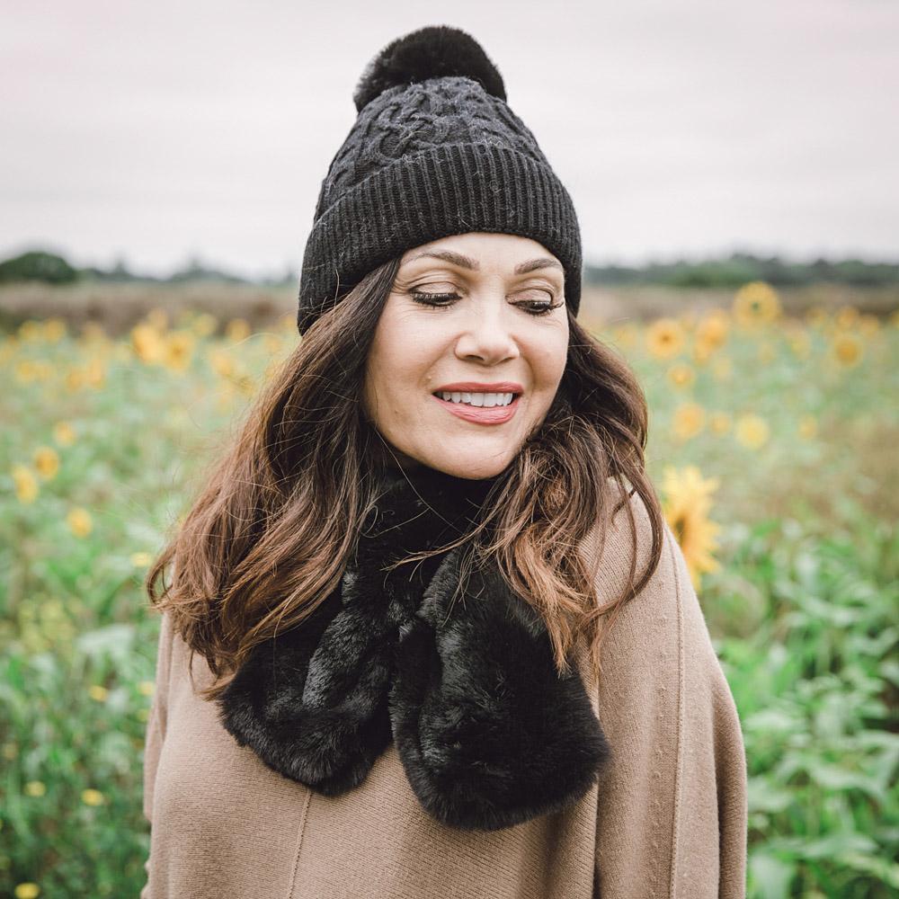Faux Fur Scarf - various colours
