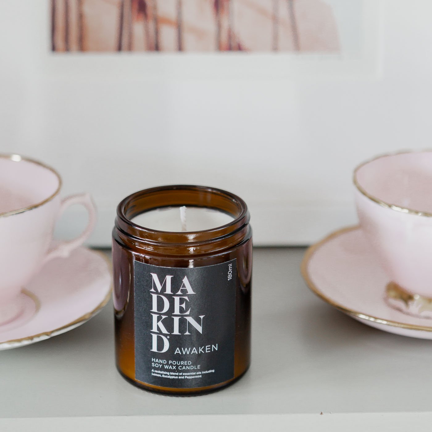 Awaken - Aromatherapy Soy Wax Candles - 180ml - MadeKind