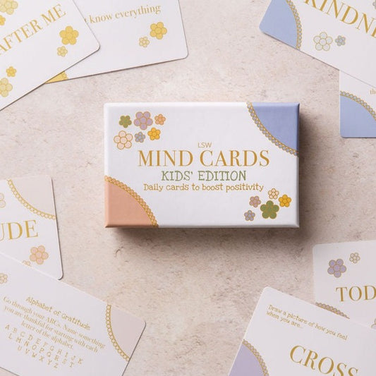 Mind Cards by LSW: Kids edition - to promote happiness and wellbeing