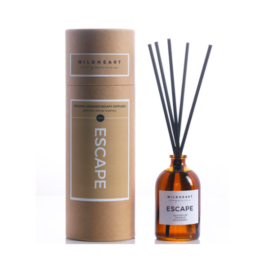 Organic Aromatherapy Diffuser by WILDHEART ORGANICS - ESCAPE