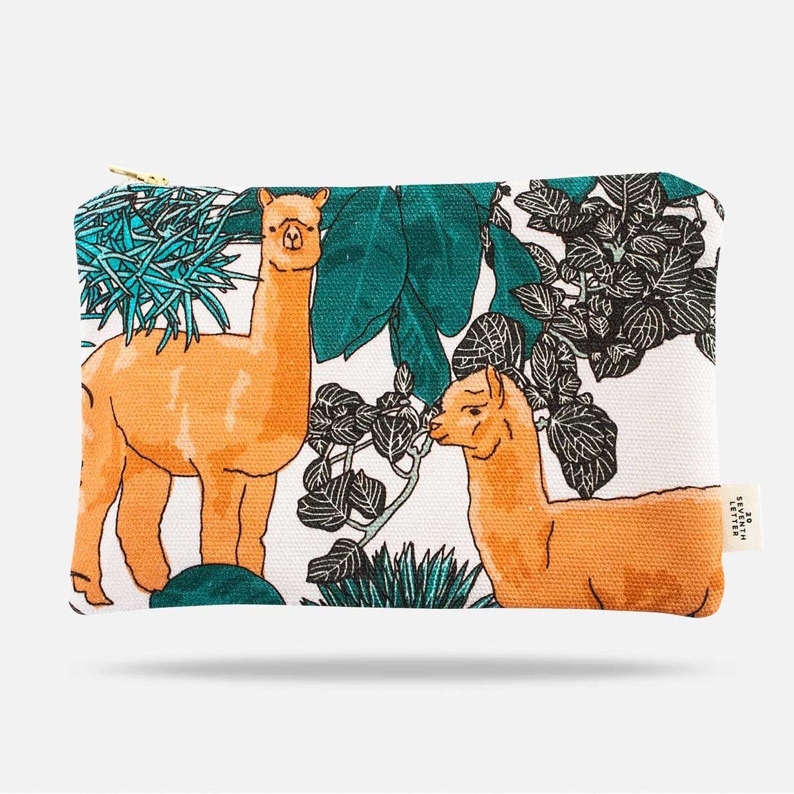 Cotton Make Up Bags by 20 SEVENTH LETTER - Handmade